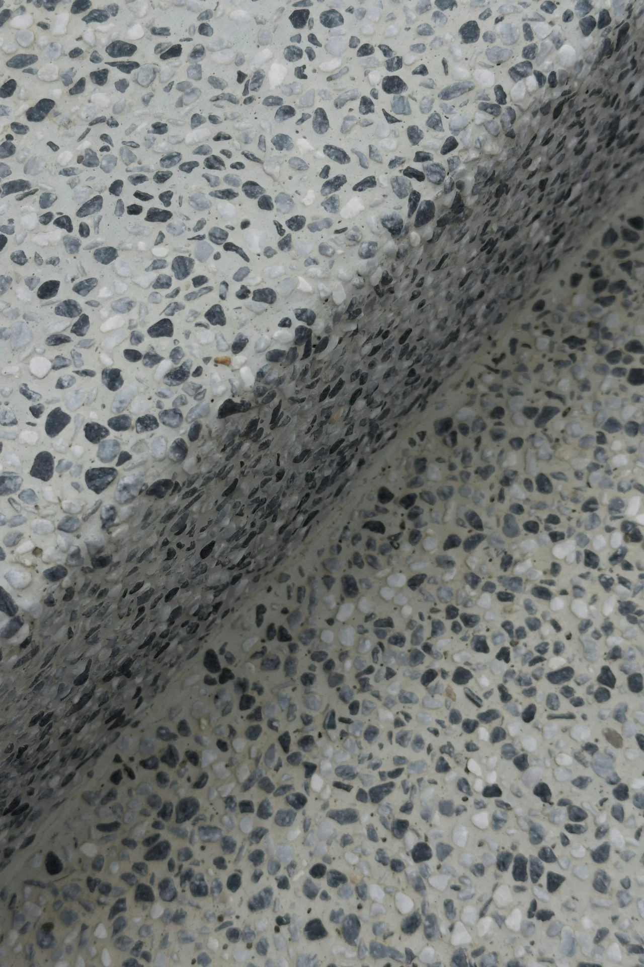 finished exposed aggregate driveway texture in Boston