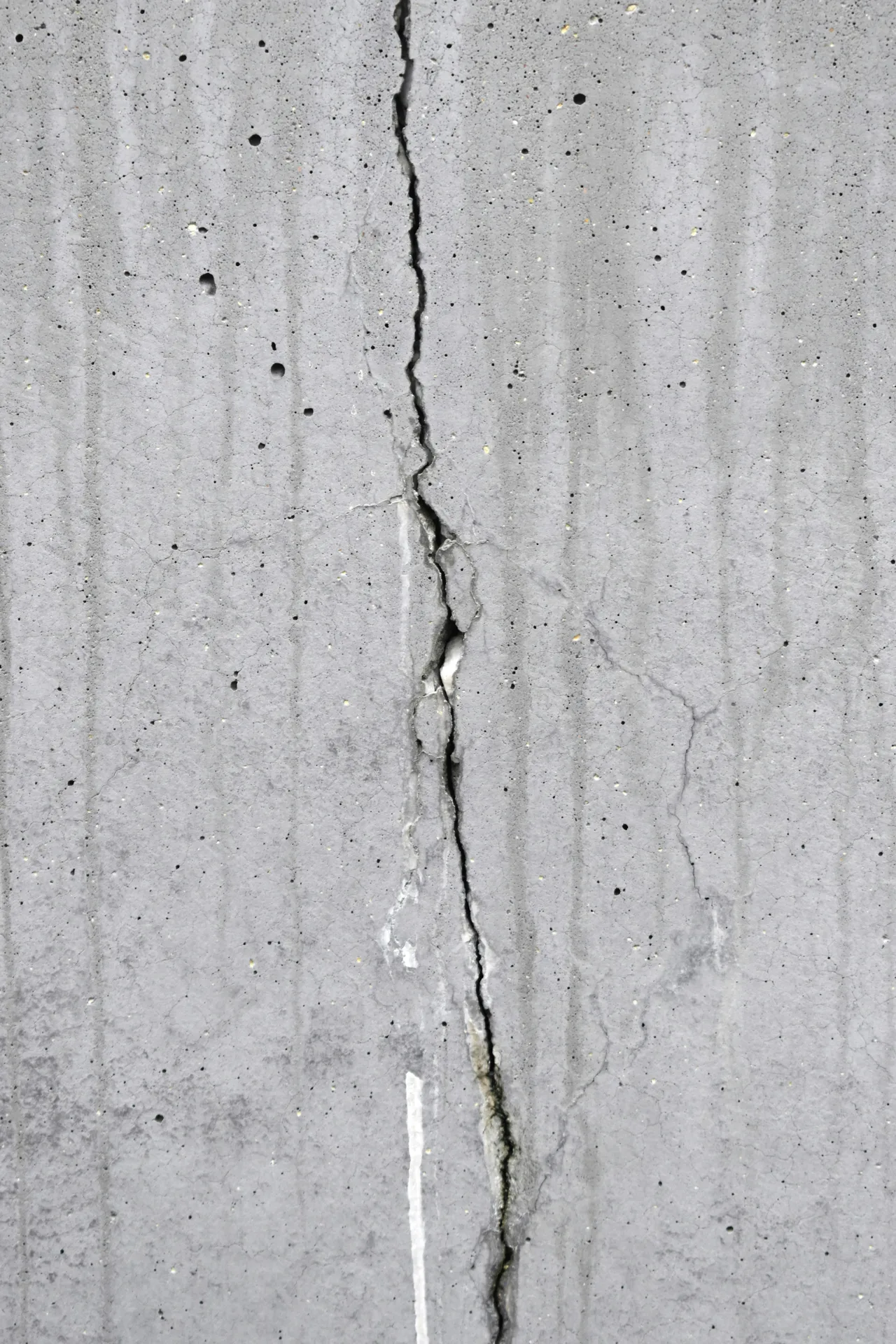 spalling and cracking on a Boston foundation wall ready for repair